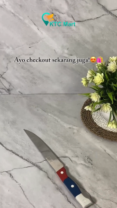 KTCMart Pisau Dapur SOLINGEN Stainless Steel Pisau Daging Buah Sayuran Tajam Kitchen Knife SerbaGuna