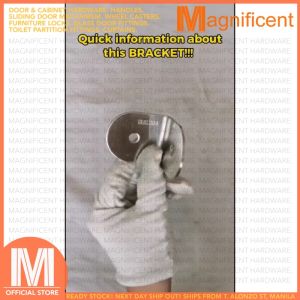 Stainless Steel 304 Bracket Bathroom Restroom Toilet Partition Door Accessories (4 pieces)