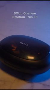 SOUL Openear Emotion True Fit True Wireless Air Conduction - Black