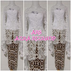 set kebaya akad nikah kebaya payet pengantin kebaya tunik6