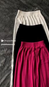 Knit Pants Premium Celana Kulot Knit Highwaist Terbaru