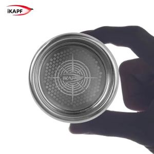 IKAPE Giỏ Lọc Cà Phê Bằng Thép Không Gỉ Chiết Xuất Chính Xác Cao Cho Máy Pha Cà Phê Portafilter Không Đáy 51/54/58MM