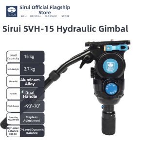 Professional Hydraulic Damping Tripod Head For Video