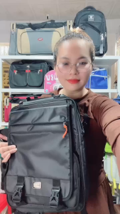 cặp đă năng học sinh văn phòng Calm down phong cách mới FLK { HÌNH THẬT}