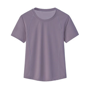 Quần Short Thể Thao Nữ Cạp Cao Co Giãn Cao Thoáng Khí Nhanh Khô Chống Ánh Sáng Quần Tập Luyện Ba Mảnh