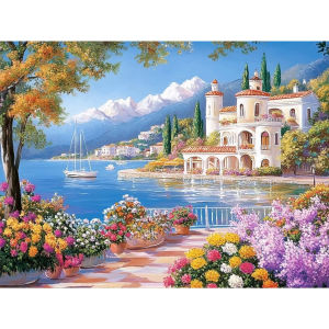 Serene Natural Landscape Art Jigsaw Puzzle 500/1000/1200/2000PCS Relaxing Hobby Art Collectible Gift
