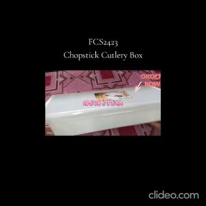 Felton FCS2423 ChopStick  Spoon  Fork Cutlery Box Storage (Ready Stock)