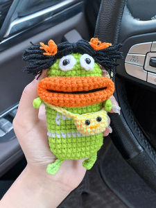 Vỏ Bọc Chìa Khóa Xe Hơi Dễ Thương Cho Phụ Nữ Mercedes Audi Volkswagen Honda Vải Len Dệt Kim Trang Trí Móc Chìa Khóa