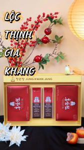 LỘC THỊNH GIA KHANG | Hộp Quà Tặng Hồng Sâm Cao Cấp KGC Jung Kwan Jang