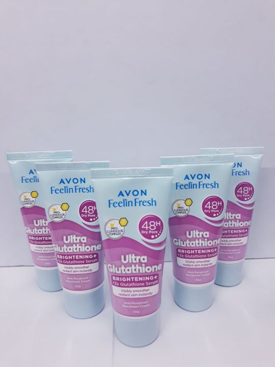 avon feelin fresh ultra glutathione Choose your deo the way you want it!​⁣ ⁣ 𝘼𝙫𝙤𝙣 𝙁𝙚𝙚𝙡𝙞𝙣 𝙁𝙧𝙚𝙨𝙝  𝙐𝙡𝙩𝙧𝙖 𝙂𝙡𝙪𝙩𝙖𝙩𝙝𝙞𝙤𝙣𝙚 is available in both deo cream and  roll-on, so you keep the power to choose. Your freshness is main image 1