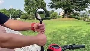 TOSUOD | TOSUOD 360° Rotatable Retractable Bicycle Rearview Mirror HD Reflective Mirror Bike Handlebar Rearview Mirror