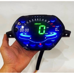 Xe máy đầy đủ kỹ thuật số LED Meter Đo Dặm Speedometer tachometer cho Honda Wave Alpha 100 ex5 Class1 CX DX