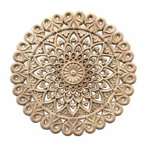 Carved & Hollowed Wooden Wall Decoration