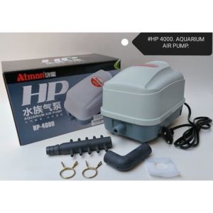 Atman Aquarium Air Pump For Fish Tank Fish Pond Pam Oksigen Kolam Ikan (HP-4000 / HP-8000 / HP-12000)