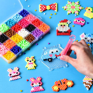 Magic Water Mist Beads Set Childrens Handmade Creative Toys Water Soluble Beads Educational DIY Luxury Version Beads