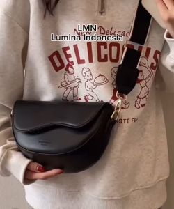 Tas Selempang Bahu Wanita Lumina Fashion Korea Style Import Premium Aesthetic Terbaru Sling Bag Pesta Kekinian SL105