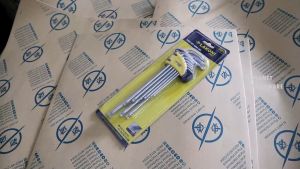 Kunci L Bintang Set 9 Pcs T10-T50 Panjang