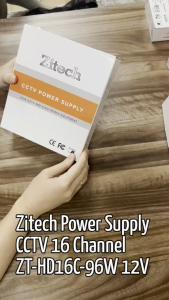 Zitech Power supply 4channel ZT-HD4C-48W 12V CCTV Power supply