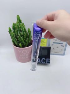 Improve Wrinkle Dark Circle Eye Cream Roller Massager Firming Moisturizing Eye Bags Hyaluronic Acid Eye Skin Care Products