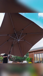 Weather Resistant Large Patio Umbrella - Perfect for Garden Balcony Patio & Outdoor Spaces