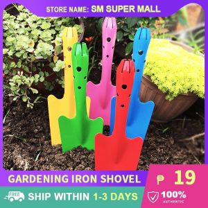 【Delicate】Mini Gardening Iron Shovel Garden Planting Loosening Weeding Transplanting Hand Trowel Outdoors Planting Tools Equipment