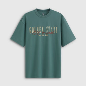 Gap | Print Loose Round Neck Short Sleeve T-Shirts