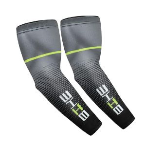 UV Protection Ice Silk Arm Sleeves for Men Women Summer Outdoor Sports Cooling Anti-Slip Sunscreen Sleeve for Cycling