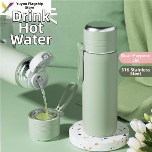 YUYOU | Stylish 316 Stainless Steel Thermos Flask for Students 2025 New Portable