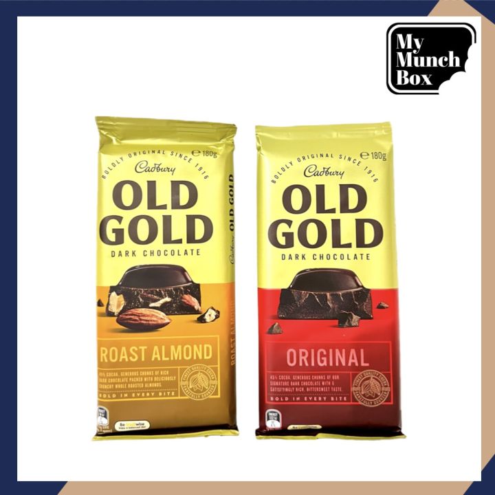 Cadbury Old Gold Dark Chocolate 180g