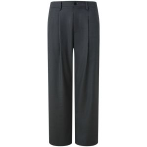 CHINISM | New Gray Straight Leg Men Trousers