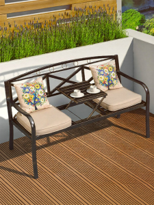 ST MIRREN | Waterproof Outdoor Iron Leisure Chair