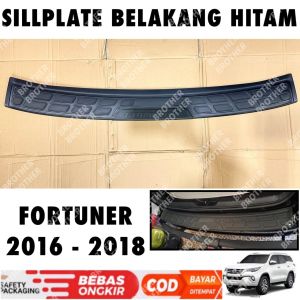 Sillplate Belakang All New Fortuner 2016 2018 Hitam