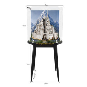 light your bricks | Lord of the Rings Minas Tirith LEGO Compatible Building Set with Light