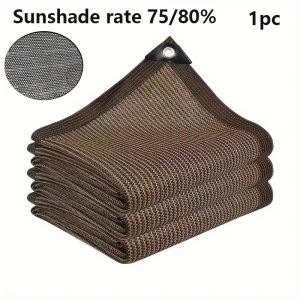 Sunshade Net Anti-ultraviolet Awning Plant Cover Net for Outdoor Garden Courtyard Swimming Pool Balcony Shade Cloth