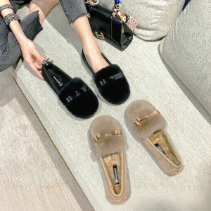 MIFEI | Warm Popular Big Size Women Fluffy Slippers