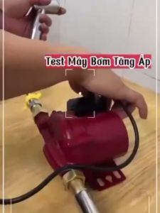 Máy bơm nước tăng áp TOBOKI TK-10 chính hãng 100W Dành cho các thiết bị trong gia đình có nước yếu-Bảo hành 12 tháng