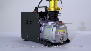 Tuxing TXES022 4500psi 300bar 30MPa PCP Adjustable High Pressure Air Compressor Submerged Gas Cylinder Filling High Pressure Pump (Auto Stop)
