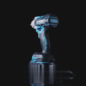 【100% Genuine】Brushless Electric Wrench 359V 1000N.m Heavy Duty Original Rechargeable Screwdriver Impact Ratchet 3 IN 1 Free 2 Li-ion Battery Hand Drill Installation Power Tools