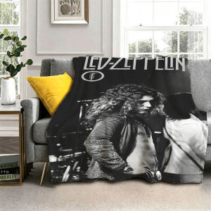 Bandai | 3D Singer Z-ZeppelinS Singer Albim LLED Flannel Blanket Soft Throw Blanket Art For Home Decor Bedroom Bed Sofa Picnic Fans Gifts