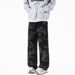 HetingHOME | Hetinghome Casual Loose Straight Leg Pants American Style Couples Loose Fit Comfortable Autumn Trendy Brand Youth Fashion