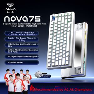 AULA | Customizable Hot-swappable Gaming Office Mechanical Keyboard