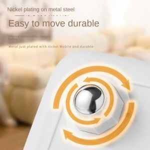 Pastable Furniture Hardware Rotation Pulley Self Adhesive Universal Wheel Furniture Casters Base Roller Mini Swivel Wheels
