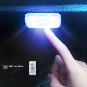 Đèn LED Chiếu Sáng Nội Thất Ô Tô Cảm Ứng Cảm Ứng Đèn Đọc Sách Dây Điện Miễn Phí Thân Xe Hơi Bầu Không Khí Xung Quanh Đèn Trang Trí Ô Tô