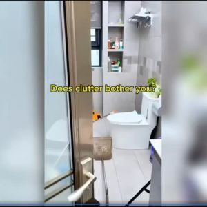 Mop broom holder rack with hook wall mounted heavy duty organizer storage rack sticks on the wall no holes needed replacement bracket bathroom kitchen heavy duty tool hanger self-adhesive multipurpose mop clamp traceless hook