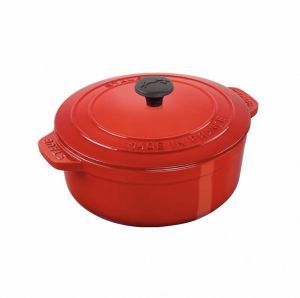 Deep Round Cast Iron Pot