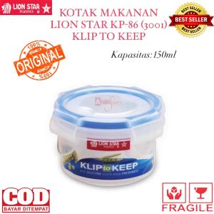 (BISA COD) PROMO LION STAR KP-86 (3001) KLIP TO KEEP 150ml / KOTAK PENYIMPANAN MAKANAN
