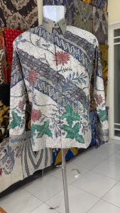 Jayabaya Batik RAJA AMPAT Kemeja Katun Furing Lengan Panjang