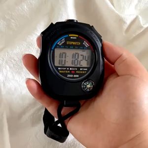 【BHQ&HOME】นาฬิกาจับเวลาแบบดิจิตอล ตัวจับเวลา แบบพกพา นาฬิกาจับเวลาถอยหลัง นาฬิกาจับเวลากีฬา บันทึกเวลา Digital Stop Watch