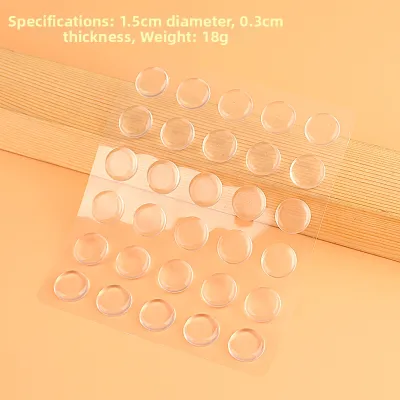 Reusably Adhesive Anti-collision Strip For Drawers and Glass Surfaces