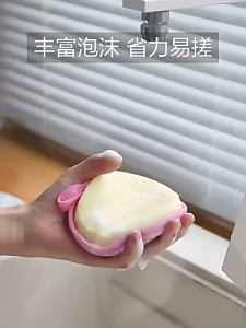 Combo 5 Miếng Chà Nồi Lau Chén Bát 2 Mặt Kiểu Tròn Tiện Lợi RQN2676 - requane